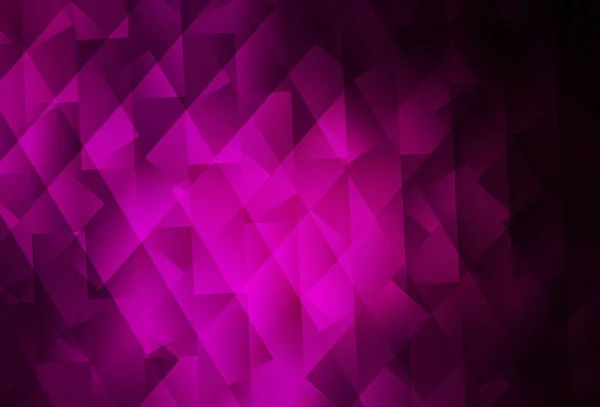 Dark Pink Vector Backdrop Rhombus Beautiful Illustration Rectangles Squares Pattern — Stock Vector