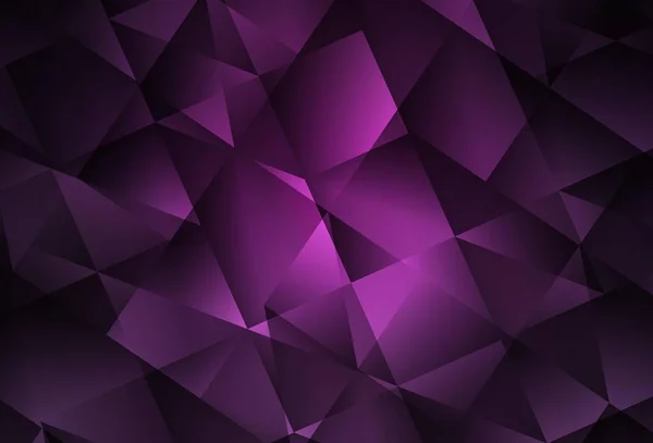 Σκούρο Ροζ Διάνυσμα Χαμηλό Poly Φόντο Δείγμα Πολυγωνικό Σχήμα Πρότυπο — Διανυσματικό Αρχείο