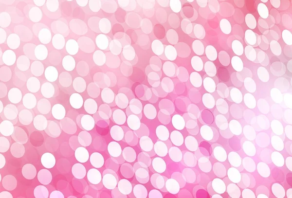 Luz Fundo Vetor Rosa Com Manchas Glitter Ilustração Abstrata Com — Vetor de Stock