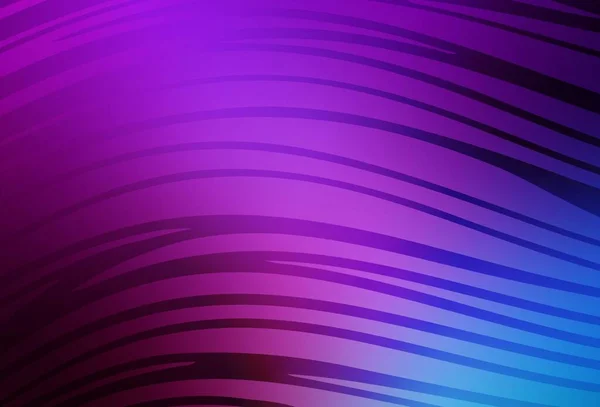 Світло Рожевий Синій Векторний Фон Яскравими Лініями Барвистий Геометричний Зразок — стоковий вектор