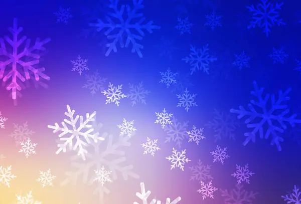Světle Růžová Modře Vektorová Textura Narozeninovém Stylu Barevné Ilustrace Vánoční — Stockový vektor