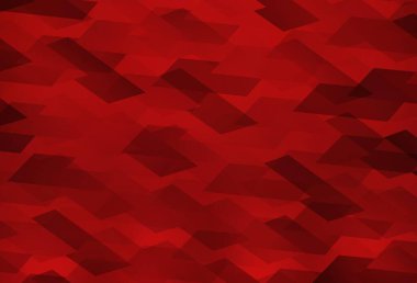 Eşkenar dörtgenli açık kırmızı vektör arkaplanı. Dikdörtgenli soyut gradyan çizimi. Reklamlar için desen.