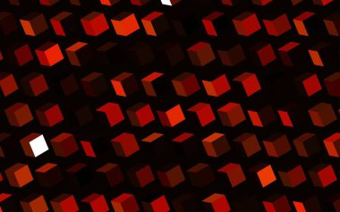 Koyu kırmızı, sarı vektör düzeni çizgiler, dikdörtgenler. Renkli dikdörtgenlerle modern soyut çizimler. Reklamınız, posteriniz, afişiniz için en iyi tasarım.