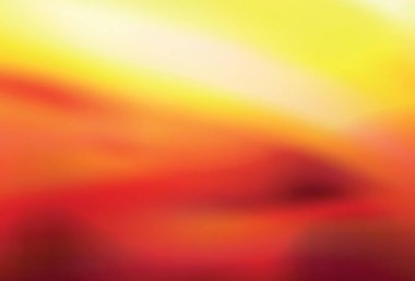 Açık kırmızı, sarı vektör parlak deseni bulanıklaştırdı. Soyut renkli gradyan çizimi. Bir cep telefonu için arka plan.