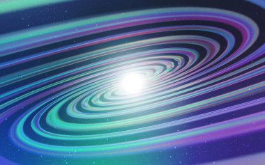 Açık Pembe, astronomik yıldızlı mavi vektör arkaplan. Parlak astronomik yıldızlı parlak renkli çizimler. Astronomi web siteleri için desen.