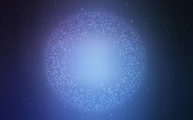 Astronomik yıldızlı hafif BLUE vektör arkaplanı. Parlak astronomik yıldızlı parlak renkli çizimler. Astroloji web siteleri için desen.
