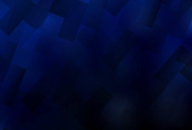 Koyu mavi vektör dokusu dikdörtgen biçiminde. Soyut stil ve dikdörtgenlerle dekoratif tasarım. Şablon bir arkaplan olarak kullanılabilir.