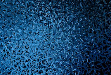 Keskin çizgileri olan koyu mavi vektör deseni. Soyut şablon üzerinde çizgileri olan renkli, parlak bir illüstrasyon. Meşgul web siteleriniz için şablon.