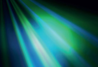 Koyu mavi vektör, parlak soyut arkaplanı bulanıklaştırdı. Soyut ve gradyan renkte renkli çizimler. Bir cep telefonu için arka plan.