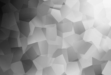 Kaotik şekilli hafif gri vektör şablonu. Renkli rastgele şekillerle modern soyut illüstrasyon. Kartvizitiniz için modern tasarım.