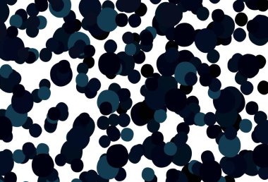 Daire şekilli koyu yeşil vektör düzeni. Renkli su damlaları olan modern soyut çizimler. Duvar kağıtlarının dokusu için desen.