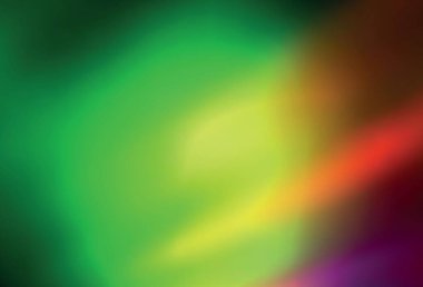 Açık yeşil, kırmızı vektör soyut parlak şablonu bulanıklaştırdı. Soyut renkli gradyan çizimi. İşiniz için en iyi bulanık tasarım..