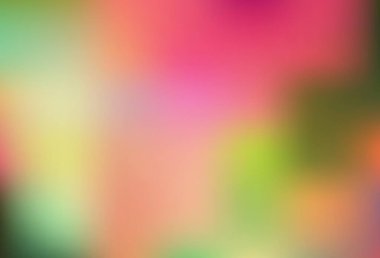 Açık yeşil, kırmızı vektör soyut parlak arkaplanı bulanıklaştırdı. Soyut renkli gradyan çizimi. Tasarımının yeni yolu.