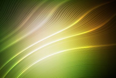 Koyu yeşil, sarı vektör soyut bulanık düzen. Soyut renkli gradyan çizimi. Tasarımlar için arka plan.