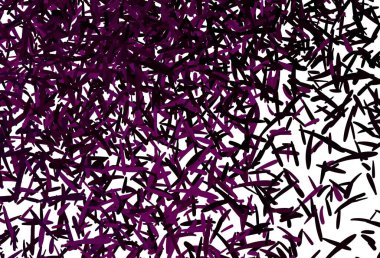 Tekrarlanan çubuklu koyu pembe vektör şablonu. Çizgilerle modern geometrik soyut çizim. Meşgul web siteleriniz için şablon.