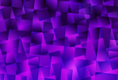 Koyu Mor, pembe vektör çokgen arkaplan. Çokgen tarzda tamamen yeni bir renk çizimi. Cep telefonunun arka planının şablonu.