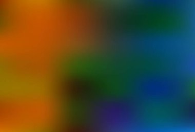 Koyu mavi, sarı vektör parlak şablonu bulanıklaştırdı. Yaratıcı illüstrasyon, yarım tonlu ve eğimli. İşiniz için yeni tasarım.