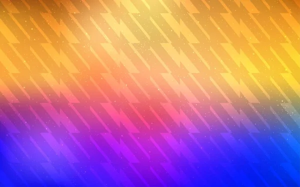 ライトブルー カラーライン付きイエローベクトルテクスチャ 線で描いた現代の幾何学的抽象画 ポスター バナーに最適なデザイン — ストックベクタ
