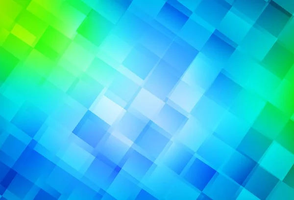 Světle Modrá Zelené Vektorové Pozadí Polygonálním Stylu Třpytivé Abstraktní Ilustrace — Stockový vektor