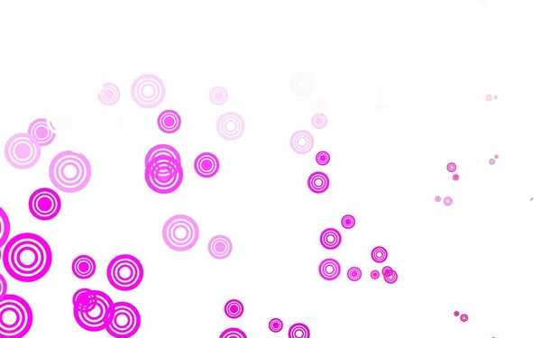Bleu Clair Fond Vectoriel Rouge Avec Des Taches Bulles Floues — Image vectorielle