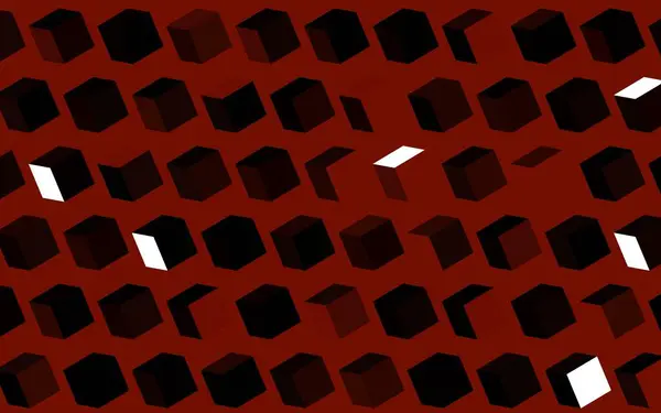 Mörkbrun Vektormall Med Romb Modern Abstrakt Illustration Med Färgglada Rektanglar — Stock vektor