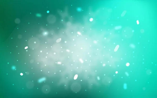 Temná Vektorová Šablona Ledovými Vločkami Zářící Barevné Ilustrace Sněhem Vánočním — Stockový vektor