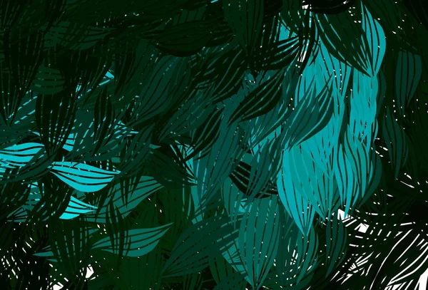 Tmavě Zelené Vektorové Pozadí Memphisovými Tvary Jednoduchá Barevná Ilustrace Abstraktními — Stockový vektor