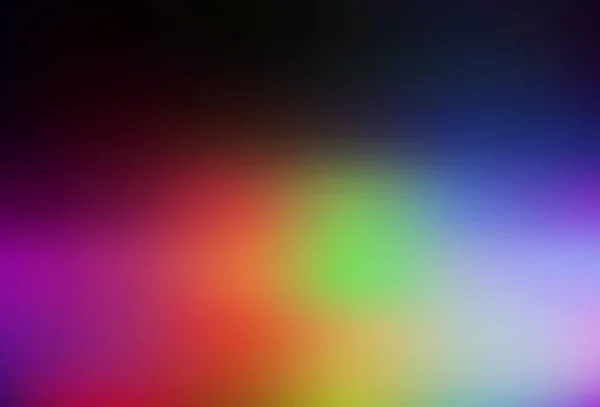 Donkere Multicolor Vector Wazig Glans Abstracte Template Kleurrijke Abstracte Illustratie — Stockvector