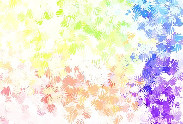 Легкий Многоцветный Векторный Рисунок Острыми Линиями Линии Размытом Абстрактном Фоне — стоковый вектор