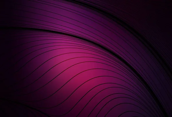 Темно Рожевий Векторний Шаблон Яскравими Лініями Елегантна Яскрава Ілюстрація Градієнтними — стоковий вектор