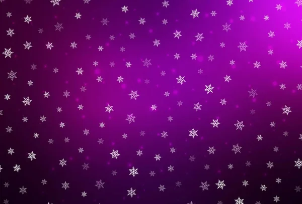 Sötét Rózsaszín Vektor Háttér Ünnepi Stílusban Színes Design Karácsonyi Stílusban — Stock Vector