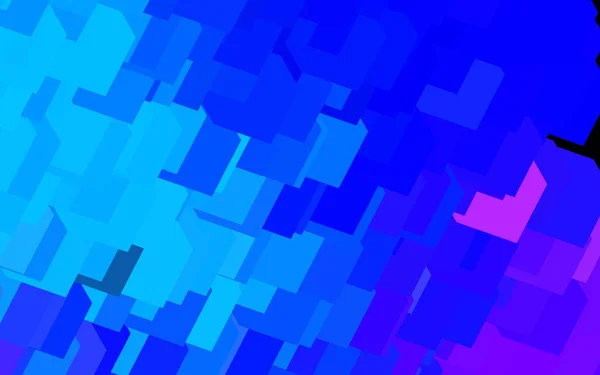 Dunkelrosa Blauer Vektorhintergrund Polygonalen Stil Moderne Abstrakte Illustration Mit Bunten — Stockvektor