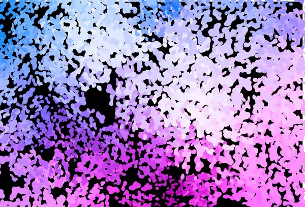 Темно Розовый Синий Векторный Фон Формами Современная Абстрактная Иллюстрация Красочными — стоковый вектор