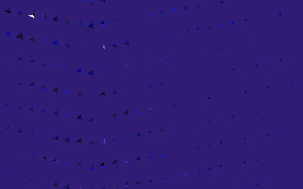 Tmavě Fialová Vektorová Textura Trojúhelníkovým Stylem Trojúhelníky Abstraktním Pozadí Barevným — Stockový vektor
