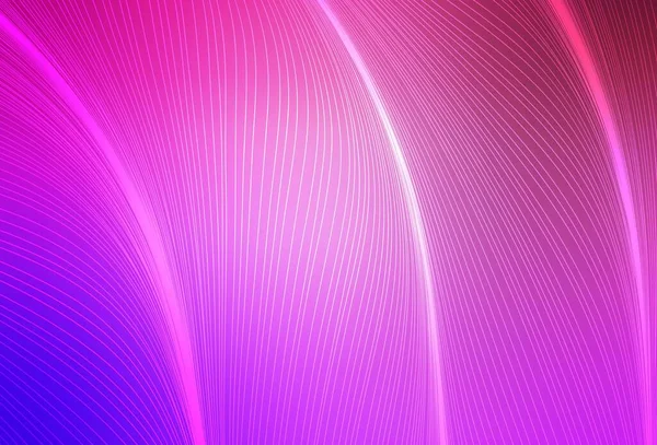 Açık Mor, eğri çizgili pembe vektör dokusu. Soyut tarzda gradyan çizgilerle akıllı illüstrasyon. İşiniz için en iyi tasarım.