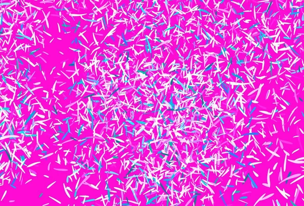 Світло Фіолетова Рожева Векторна Текстура Кольоровими Лініями Блискуча Абстрактна Ілюстрація — стоковий вектор