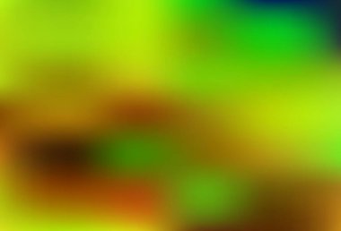 Açık yeşil, sarı vektör ışıltılı soyut düzen. Soyut renkli gradyan çizimi. Marka kitabı için zarif bir arkaplan.