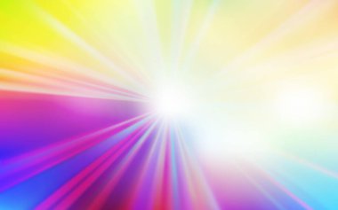 Işık Çokrenkli vektörü soyut parlak şablon. Görüntü tarzında tamamen yeni bir renkli çizim. Marka kitabınız için yeni biçim tasarımı.