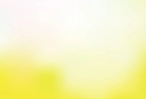 Jasnożółty Wektor Rozmyty Połysk Abstrakcyjne Tło Kolorowa Ilustracja Abstrakcyjnym Stylu — Wektor stockowy