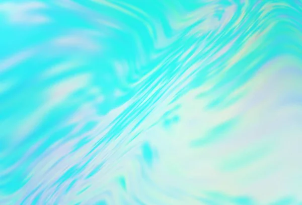 Fond Flou Abstrait Vecteur Vert Clair Illustration Colorée Brillante Dans — Image vectorielle
