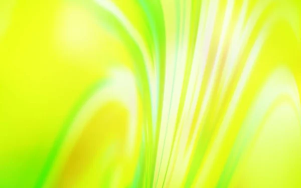 Hellgrüne Gelbe Vektor Abstrakte Helle Vorlage Bunte Illustration Abstrakten Stil — Stockvektor