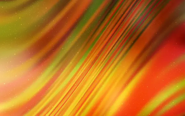 Samanyolu Yıldızlı Açık Turuncu Vektör Dokusu Renkli Kozmik Yıldızlı Soyut — Stok Vektör