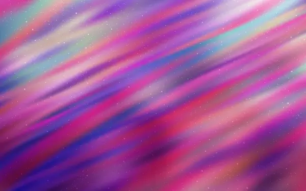 Luz Roxo Layout Vetor Rosa Com Estrelas Cósmicas Ilustração Colorida —  Vetores de Stock