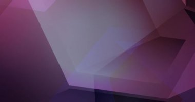 4K döngü koyu mor, pembe video çokgen malzeme ile.
