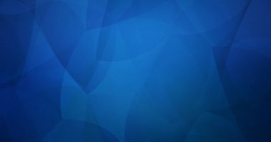 4K koyu mavi çokgen soyut görüntü döngüsü.