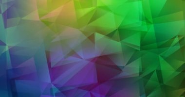 4K döngü koyu çok renkli hareketli slayt gösterisi.