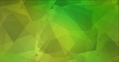 4K açık yeşil, sarı soyut video örneği.