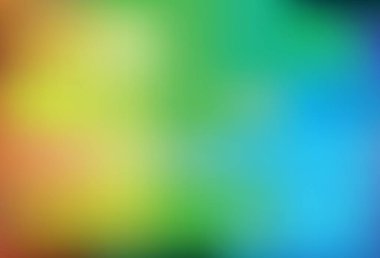 Açık mavi, sarı vektör parlak dokuyu bulanıklaştırdı. Soyut renkli gradyan çizimi. İşiniz için yepyeni bir tasarım..