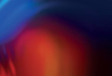 Açık mavi, kırmızı vektör soyut arkaplan. Soyut ve gradyan renkte renkli çizimler. Web siteniz için bulanık tasarım.