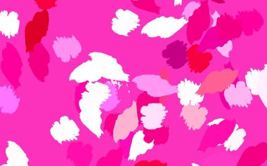 Rastgele şekilli açık mor vektör deseni. Rastgele şekillerle soyut tarzda dekoratif tasarım. İşiniz için en iyi akıllı tasarım.